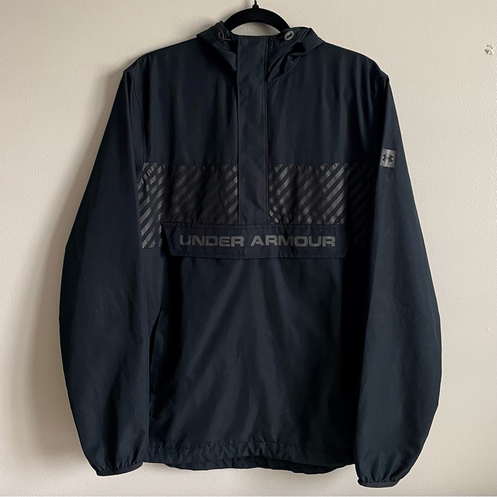 Under Armour Half Zip Front Pocket Anorak Jacket